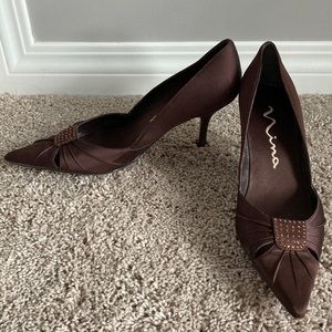 Beautiful Satin Nina Heels